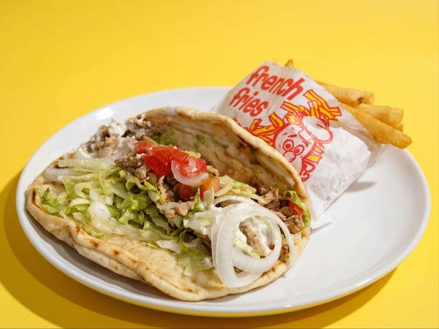 10. Chicken Gyro Combo.