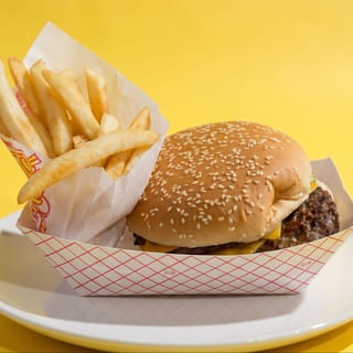 1. Double Texan Cheeseburger Combo - O
