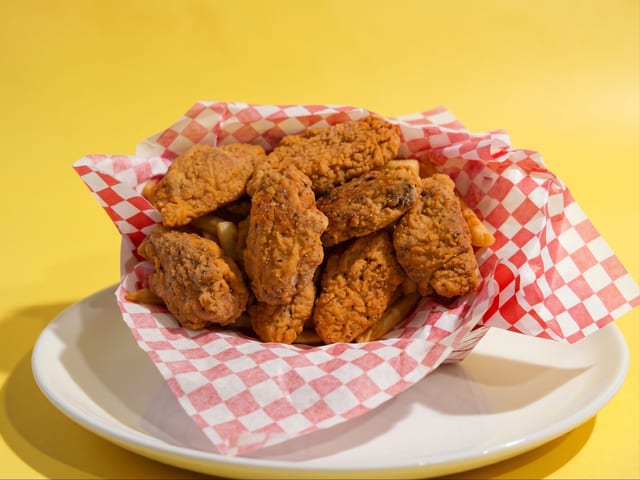 Buffalo Wing Basket (6 PC).